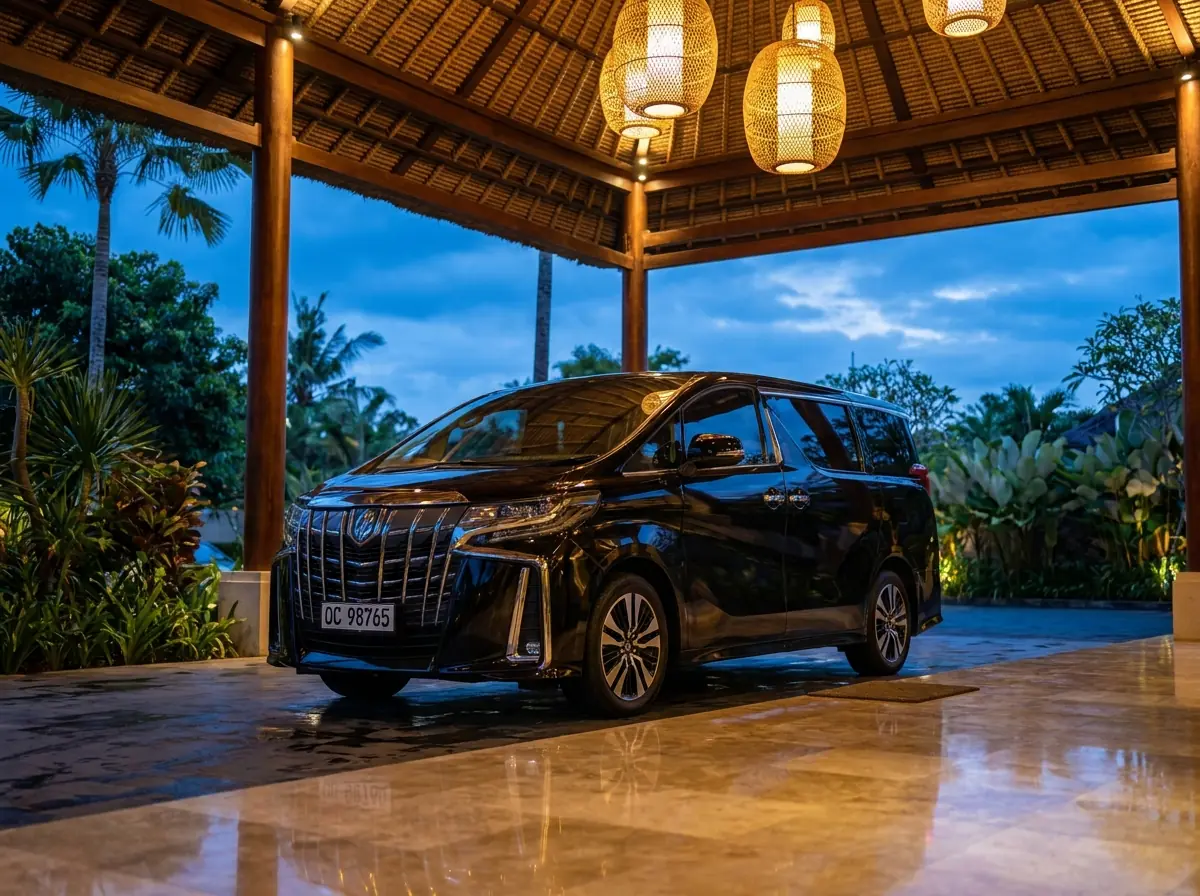 Executive Alphard service, Bali Wheelman private chauffeur