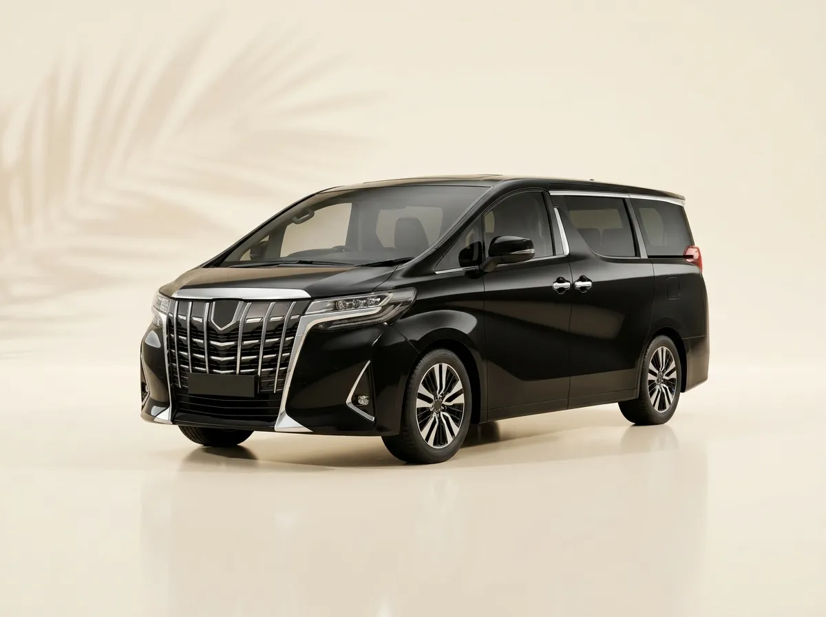 Toyota Alphard chauffeur-driven in Bali